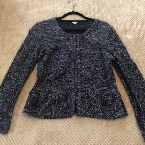 Peplum sweater